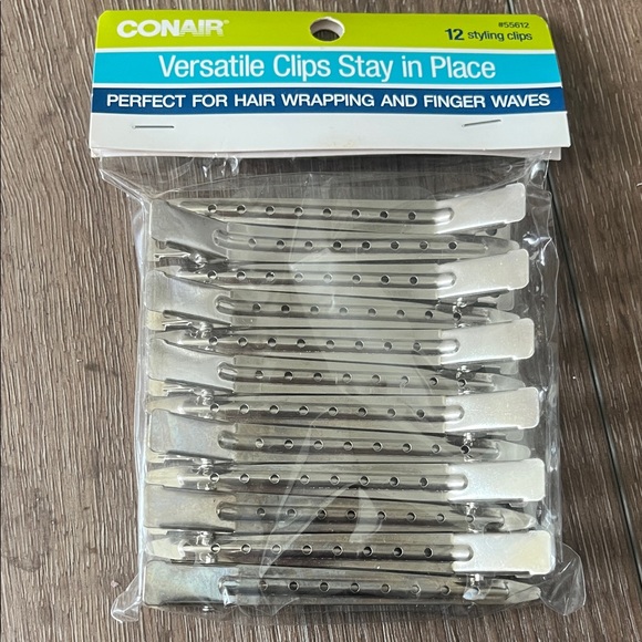 Silver Styling Clips - 12 Pack - Picture 1 of 5